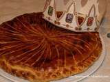 Galette des rois aux deux crèmes