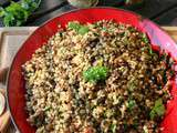 Salade Pilaf de lentilles et boulghour