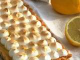 Tarte au citron, meringue à la bergamote