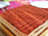 Tiramisu-entremets et non l'entremets façon tiramisu