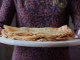 Délicieuses crêpes végétales