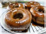 Beignets au four sans gluten farine de lentilles, teff et farine de châtaigne