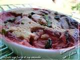 Clafoutis aux fraises et aux amandes