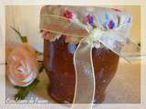 Confiture de figues et pommes