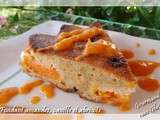 Fondant amandes, vanille et abricots