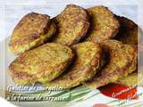 Galettes de courgettes à la farine de sarrasin, sans gluten