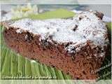 Gâteau au chocolat à la crème de riz.... irrésistible !!!! et sans gluten