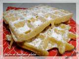 Gaufres de foire sans gluten sans lactose