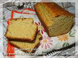 Pain-cake sans gluten, aux amandes et fleur d'oranger