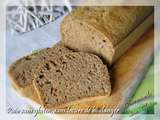 Pain sans gluten sans levure de boulanger