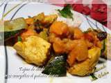 Tajine de dinde aux patates douces et courgettes