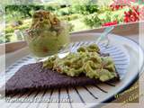 Tartinade à l'avocat au tahin (crème de sesame)