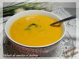 Velouté de carottes et de potiron