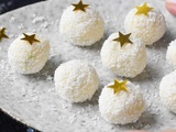 Boules de neige coco et citron vert