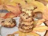 Cookies aux pignons et aux pépites de chocolat