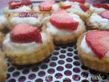 Minis tartelettes au fromage blanc et aux fraises