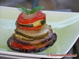 Bayaldi de légumes à la mozzarella