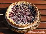 Clafoutarte ou tarte-clafoutis aux cerises