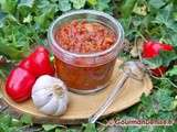 Confiture de poivrons à l’ail rose de Lautrec