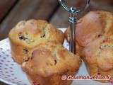 Muffins aux mûres ou aux framboises, entre les deux, mon cœur balance