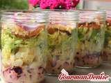 Salade Jar au saumon fumé