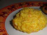 Risotto carottes et comté