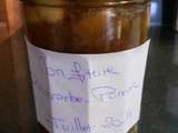 Confiture de rhubarbe - pomme