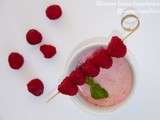 Mousse fraise-framboise