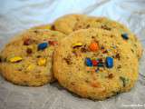 Cookies moelleux aux m&m’s