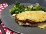 Croque monsieur campagnard au St Nectaire