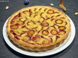 Tarte flan aux quetsches