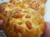 Brioches. 
Homemade savory brioches filled with mozzarella and