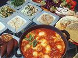 Brunching.
Staying home, inviting friends for a Shakshuka party