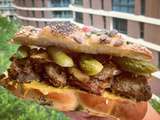 Homemade streetfood.
When you have warm challah bread, you