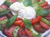 Italia.
What better than ripe tomatoes and mozzarella di bufala