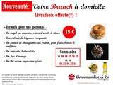 Votre Brunch livré à domicile, par Gourmandise & Co Traiteur