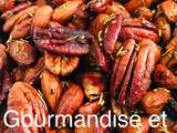 Amandes et noix de pécan caramélisées pour l'apéro