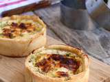 Quiche au thon et caviar d'aubergine