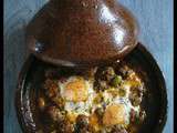 Tajine kefta {طاجين الكفتة بصلصة الطماطم و البيض}