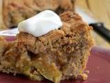 Apple pie from Toulouse : tourte aux pommes (pâte à la graisse de canard)