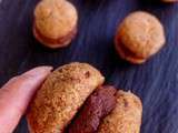 Baci di dama, biscuits italiens (version aux noix)