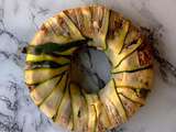 Couronne de courgettes au riz de Camargue, haricots rouges et fromage