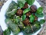 Feuilles de blettes farcies au riz comme en Turquie (dolmas)