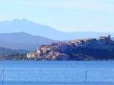 Petit village de Bages dans l’Aude : lagune, flamands et anguille