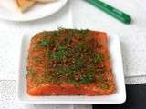 {16} Gravlax (Gravad lax) ou saumon mariné à l’aneth