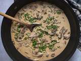 Boeuf stroganoff