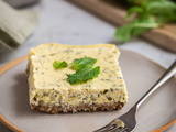 Cheesecake à la courgette râpée et feta