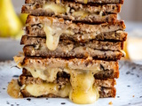 Croque-monsieur à la poire et saint nectaire