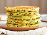 Galettes de courgettes au comté