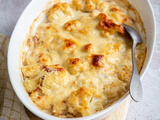 Gratin de chou-fleur aux lardons